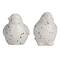Hello Honey® White Speckled Stoneware Bird Décor Accent Set